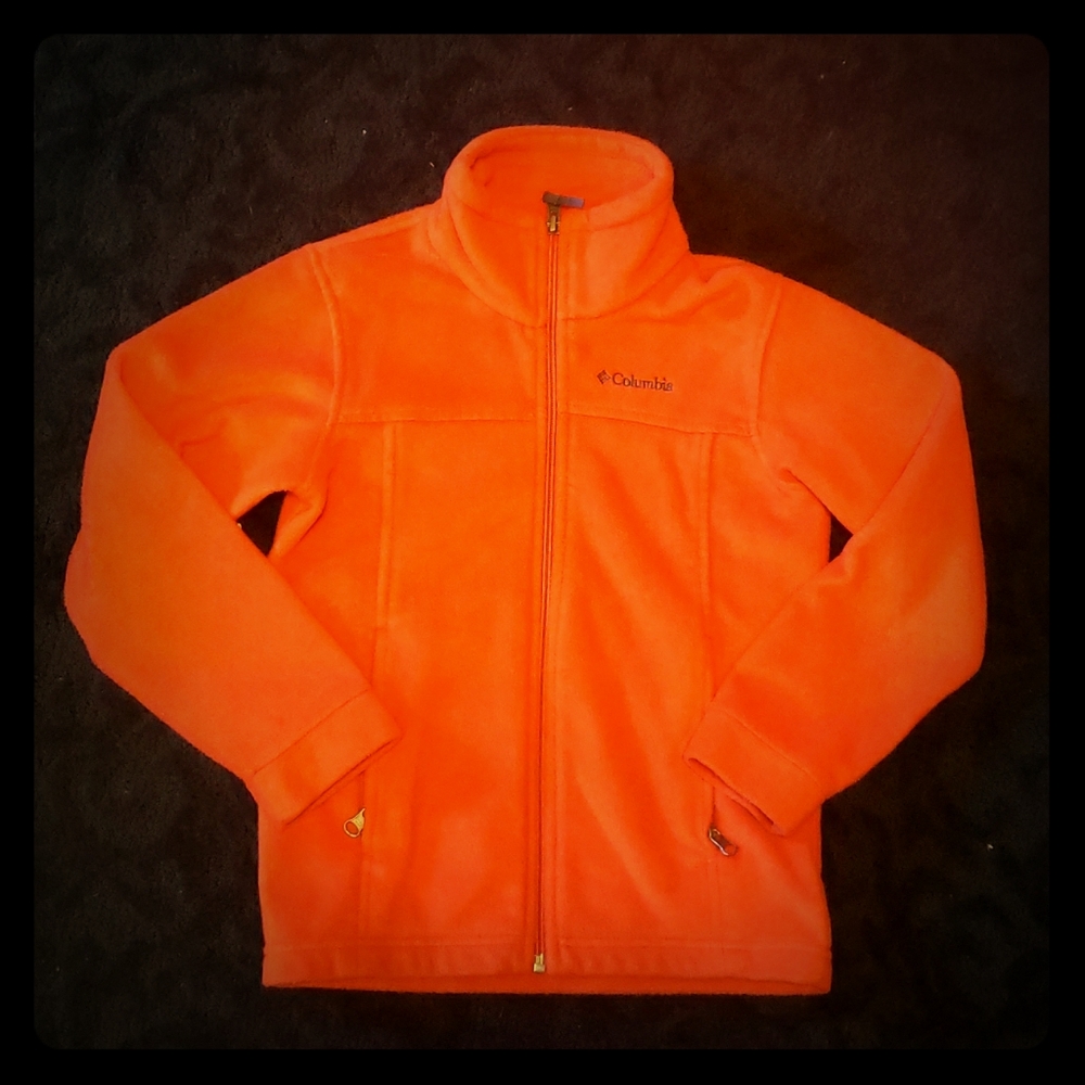 BOYS - columbia fleece zip up